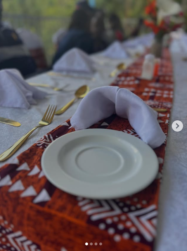 An elegant table setting